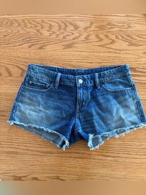 Denim & Supply Ralph Lauren Distressed Blue Jean Cutoff Shorts - sz 29
